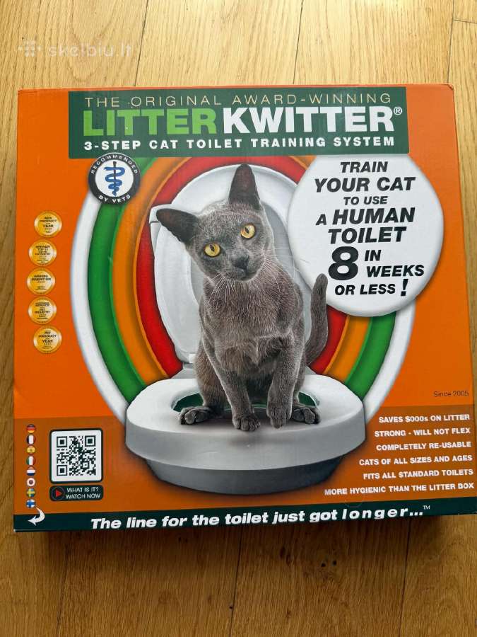Litter Kwitter Sumanių kačių tualetas