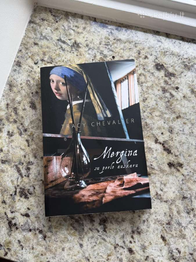 Mergina su perlo auskaru Tracy Chevalier - nuotraukos Nr. 3