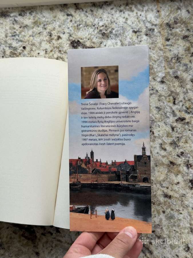 Mergina su perlo auskaru Tracy Chevalier - nuotraukos Nr. 16