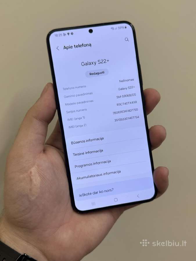 Samsung S22 5G - nuotraukos Nr. 3