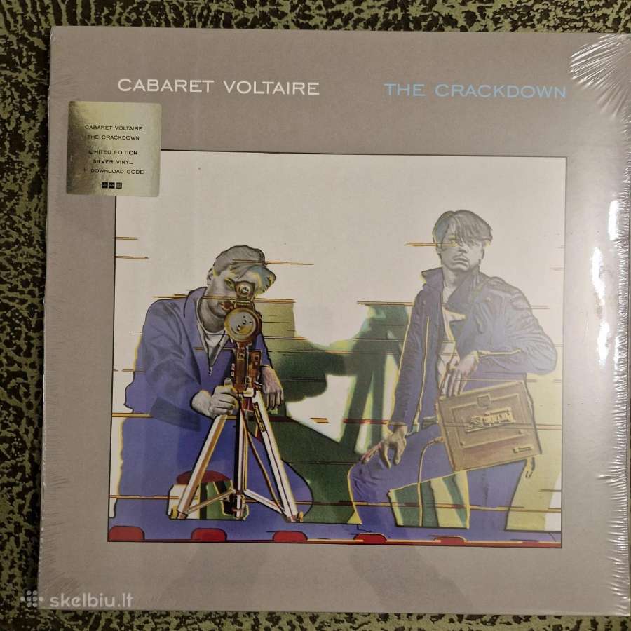 Cabaret Voltaire – The Crackdown / Vinyl Lp on Sil