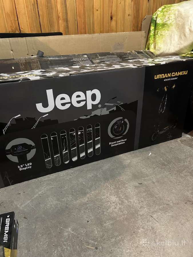 Jeep urban comou naujas