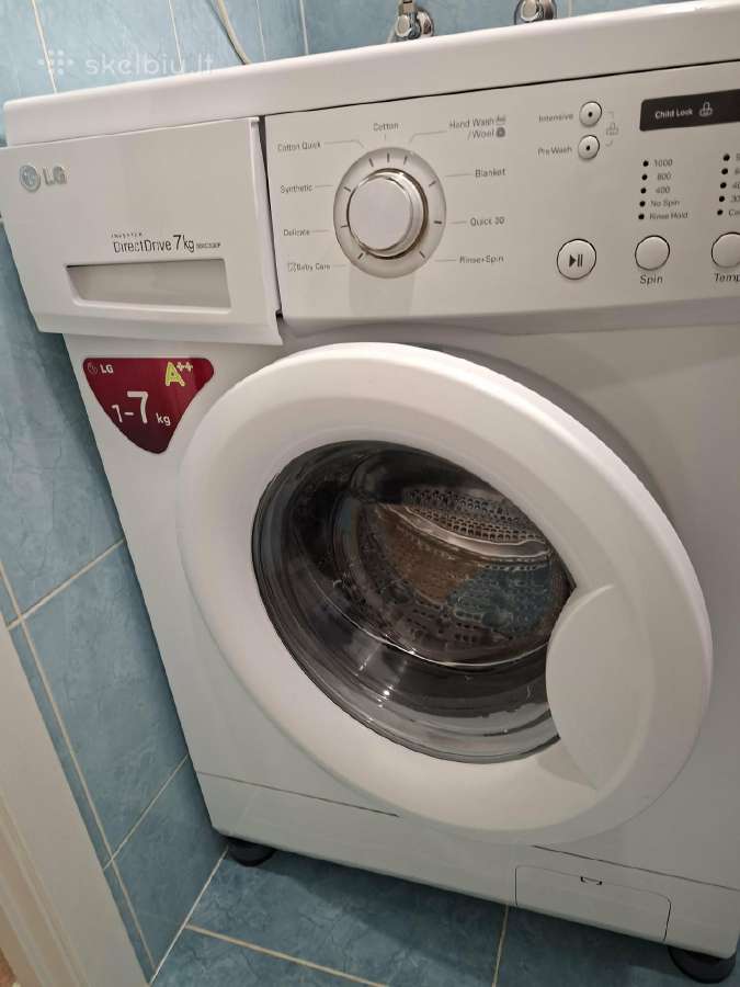 LG skalbimo mašina 7kg