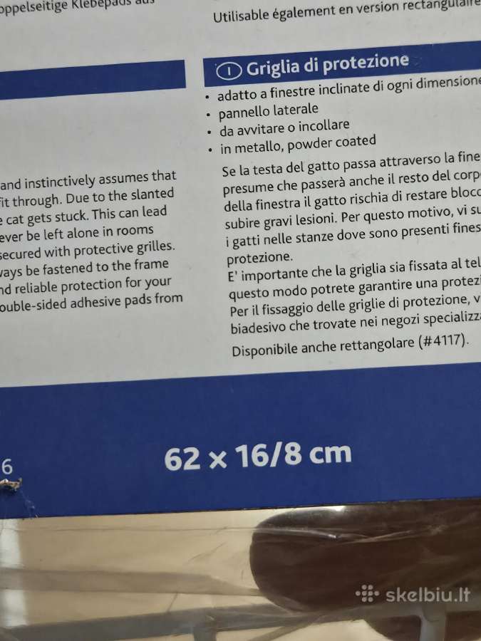 Langų apsauga katėms - nuotraukos Nr. 2