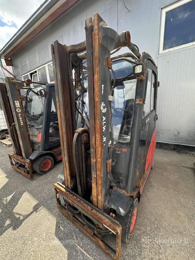 Linde H-16 dujos, 2021 m, 2018 m