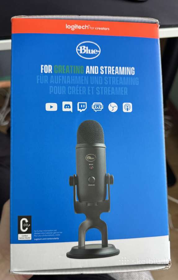 Mikrofonas Blue Yeti