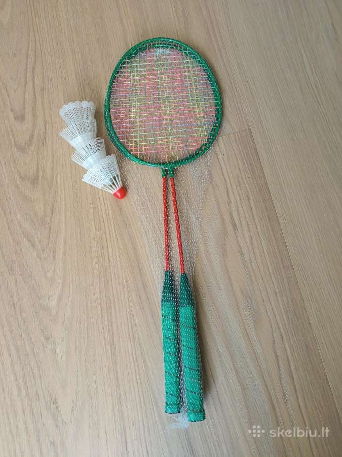 Badmintono raketės