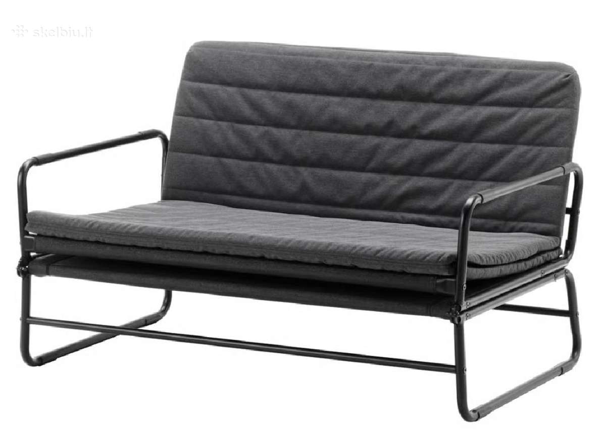 Hammarn Sofa-lova, Knisa tamsiai pilka/juoda