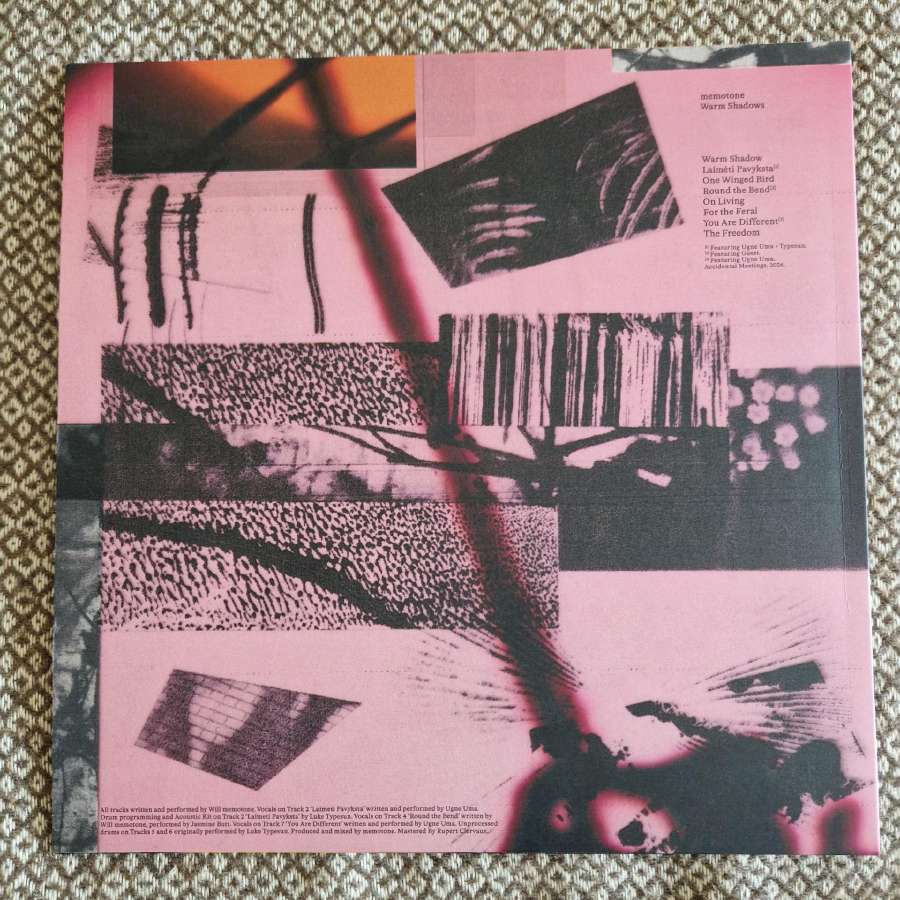 Memotone - Warm Shadows / Vinyl Lp - nuotraukos Nr. 2