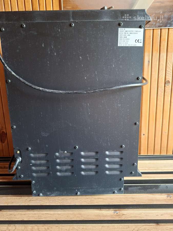 1800w elektrinis šildytuvas Rusta - nuotraukos Nr. 4