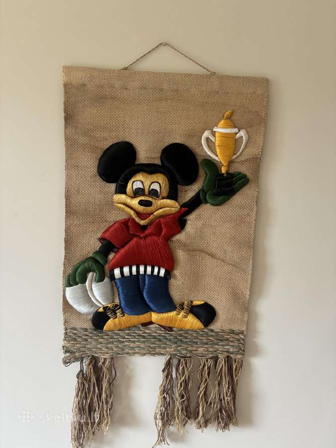 Dekoracija ant sienos Mickey Mouse
