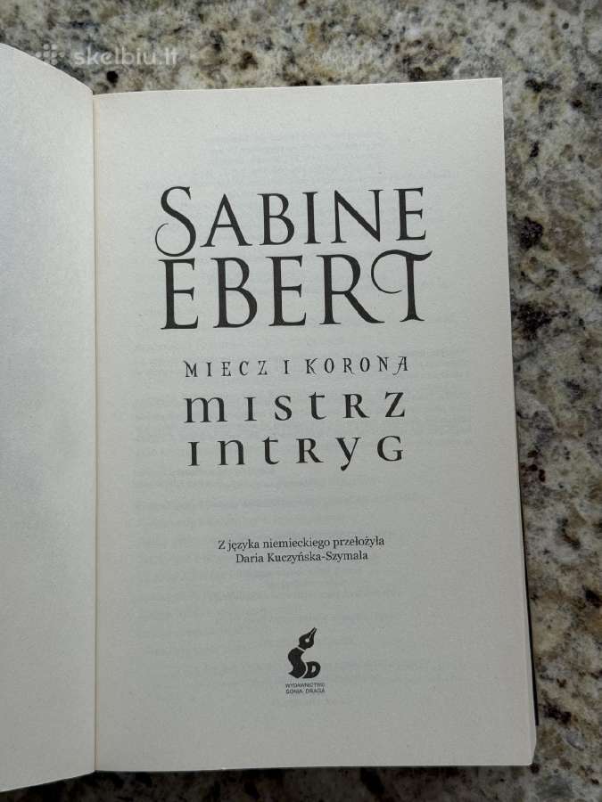 Miecz i Korona Mistrz Intryg Sabine Ebert - nuotraukos Nr. 16