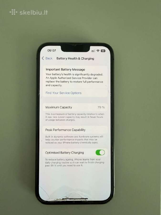 iPhone 13 pro 128 GB - nuotraukos Nr. 3