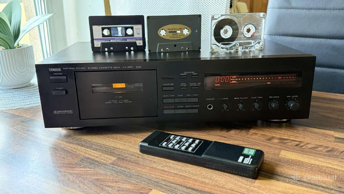 Yamaha Sony dekos Sharp magnetola - nuotraukos Nr. 2