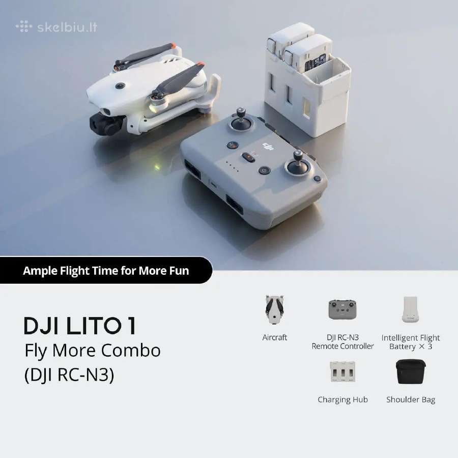 Dji Lito X1 Dronas Kaina 419 € Naujiena - nuotraukos Nr. 10