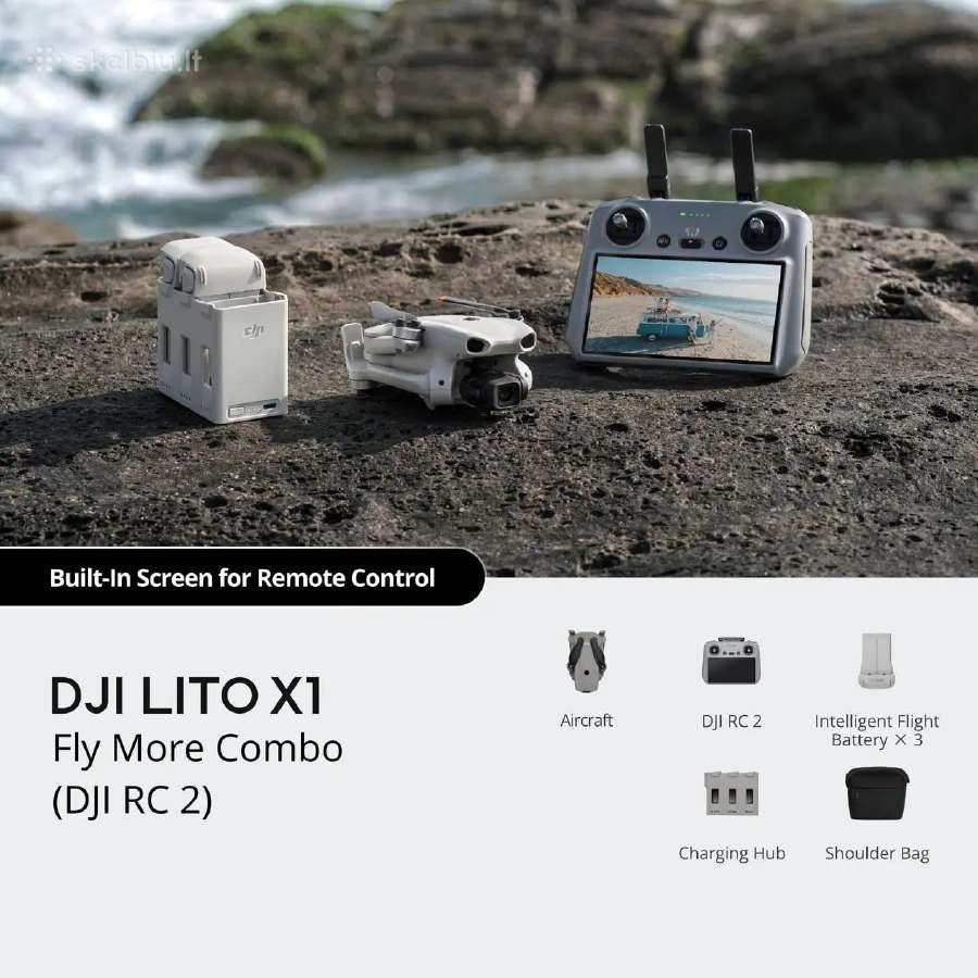 Dji Lito X1 Dronas Kaina 419 € Naujiena - nuotraukos Nr. 13
