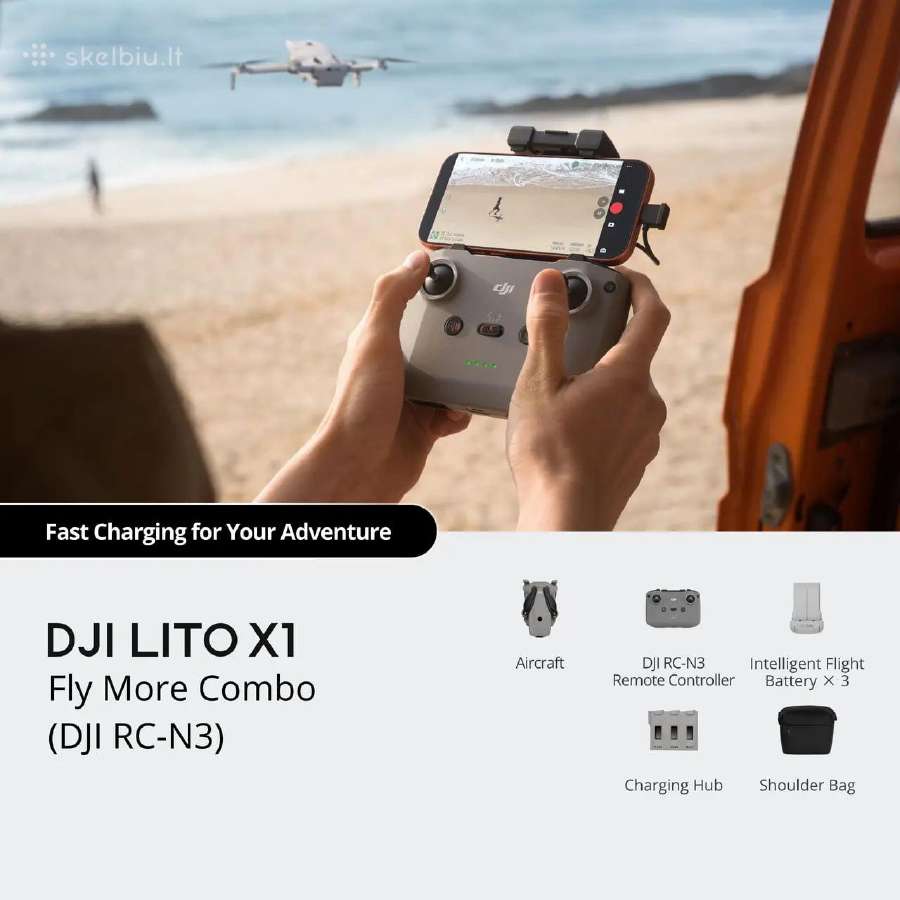 Dji Lito X1 Dronas Kaina 419 € Naujiena - nuotraukos Nr. 16