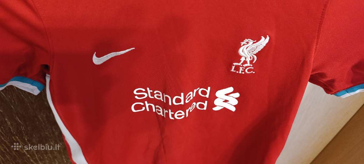 Nike Liverpool futbolo marškinėliai 7-8 metų - nuotraukos Nr. 3