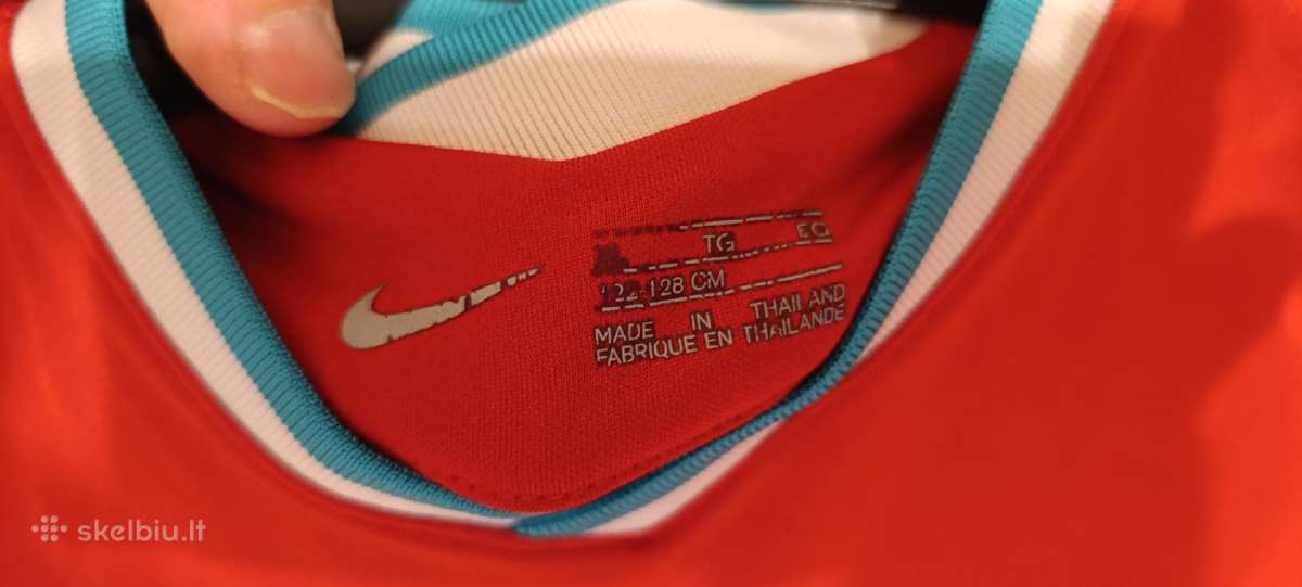 Nike Liverpool futbolo marškinėliai 7-8 metų - nuotraukos Nr. 5