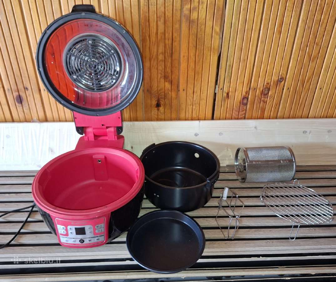Klarstein Vitair karšto oro gruzdintuvė 1400w - nuotraukos Nr. 2