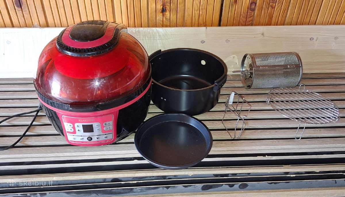 Klarstein Vitair karšto oro gruzdintuvė 1400w