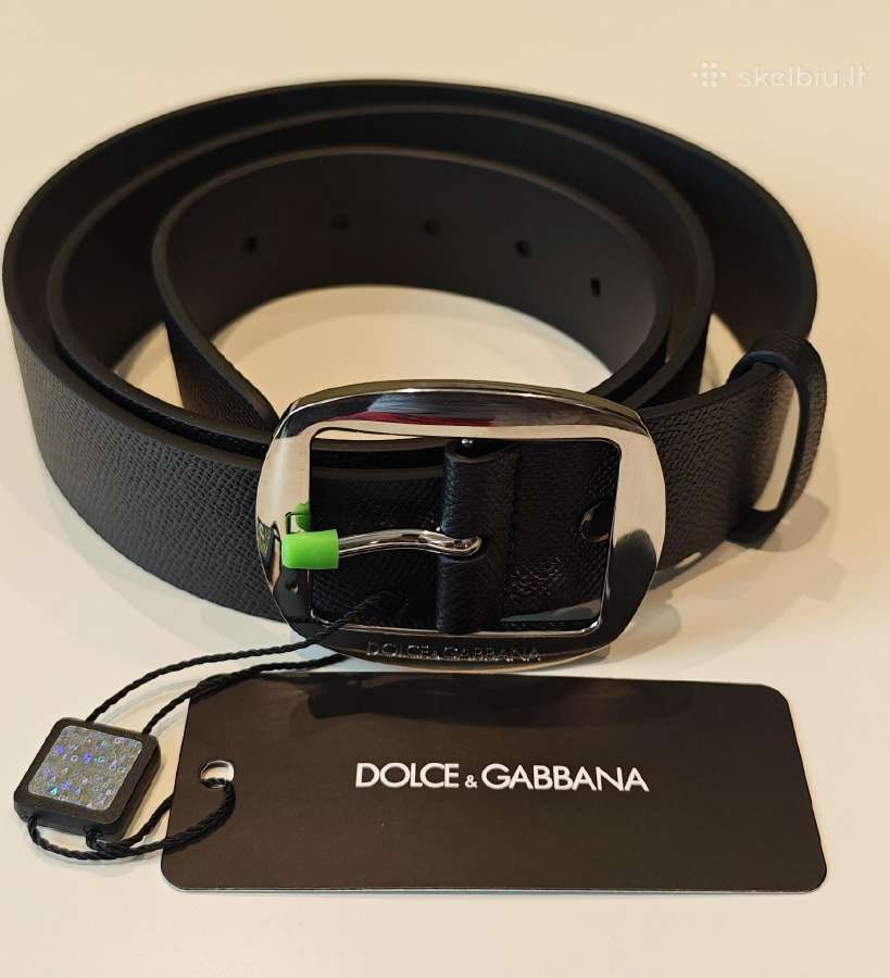 Orginalus Dolce&gabbana vyriškas diržas - nuotraukos Nr. 3