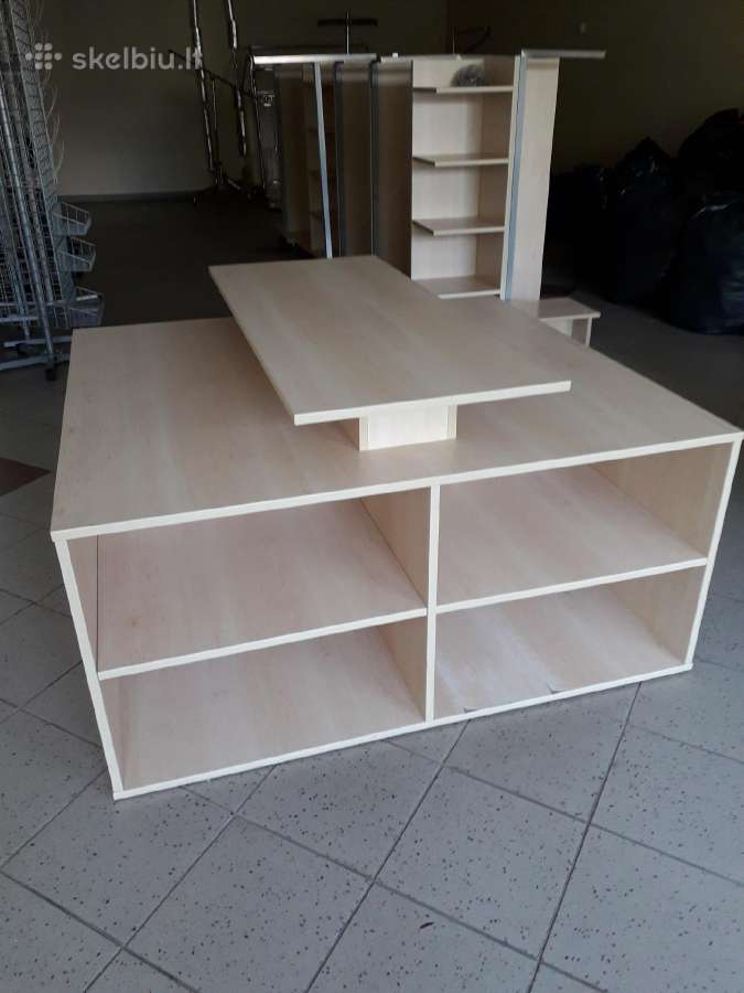 Prekybiniai baldai.