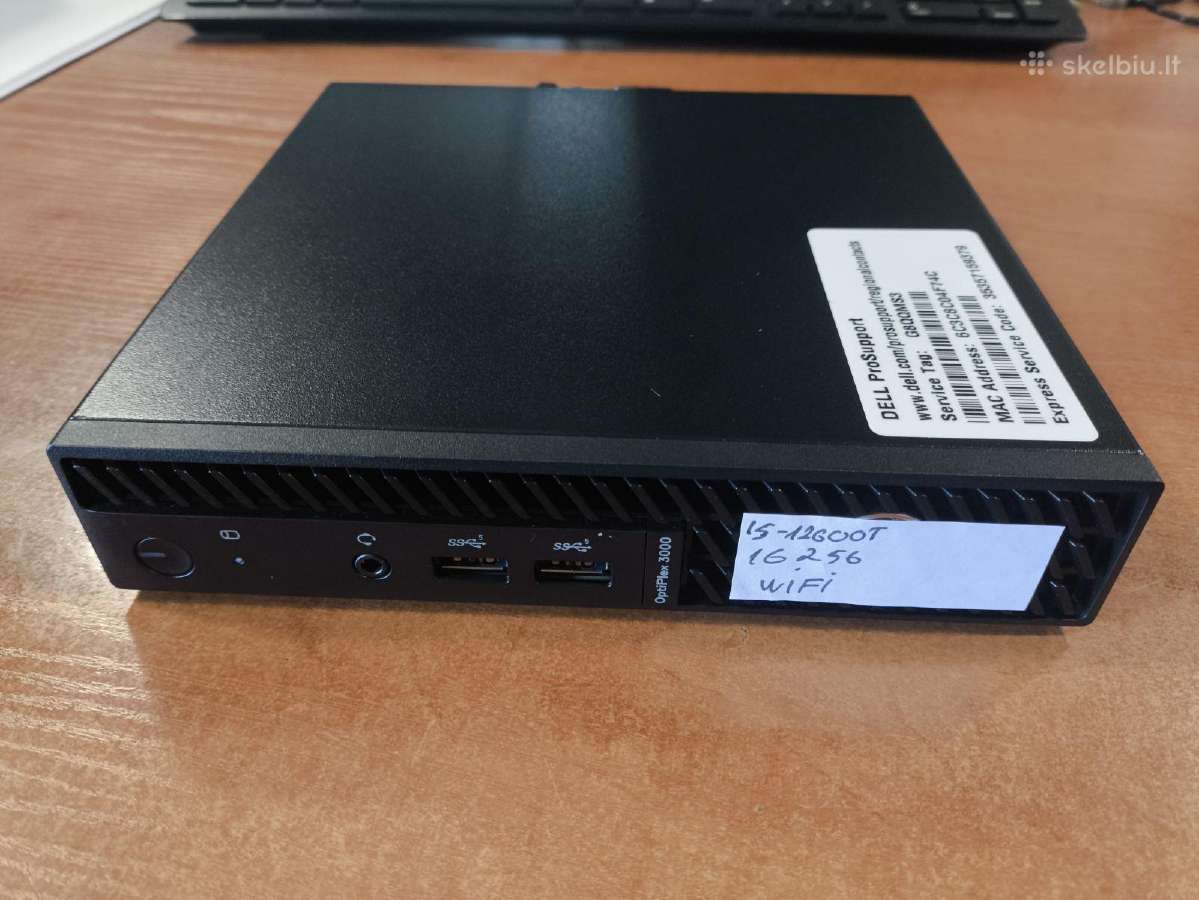 I5-12600t 16gb ( 1*16gb ) 256gb SSD WiFi, Hdmi, Dp