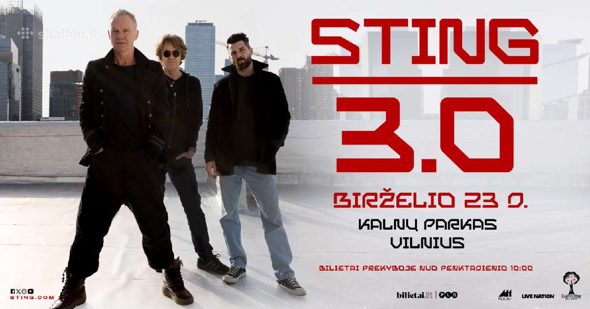 Sting G sedimos vietos