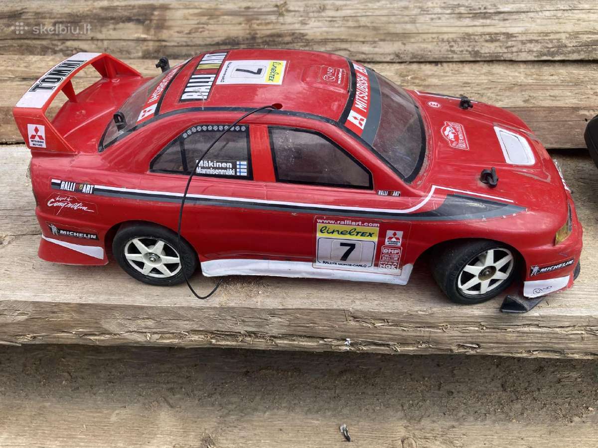 Nikko Mitsubishi Lancer Evolution originalus 1:14 - nuotraukos Nr. 6
