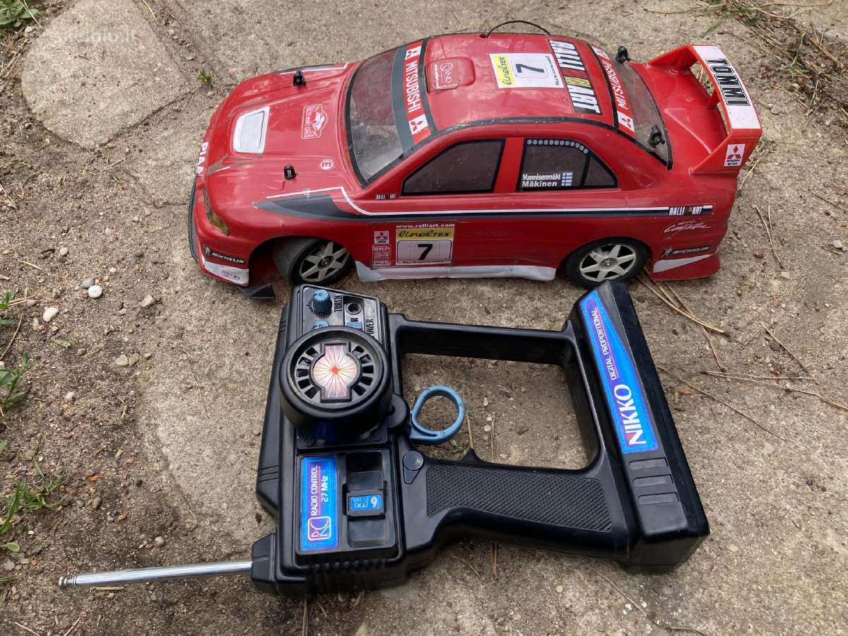 Nikko Mitsubishi Lancer Evolution originalus 1:14 - nuotraukos Nr. 7