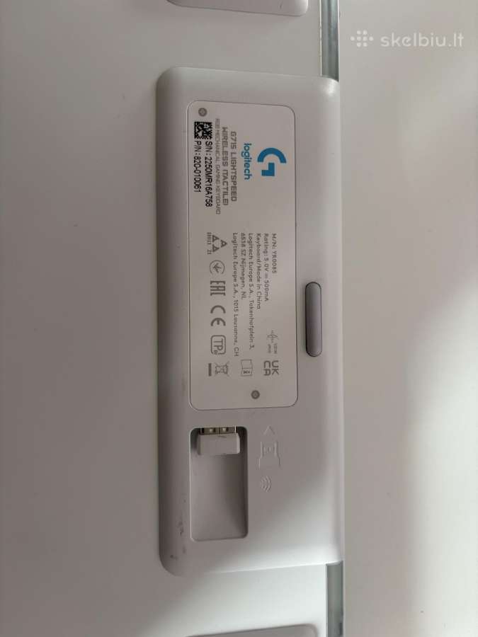 Logitech G715 lightspeed wireless tactile - nuotraukos Nr. 7