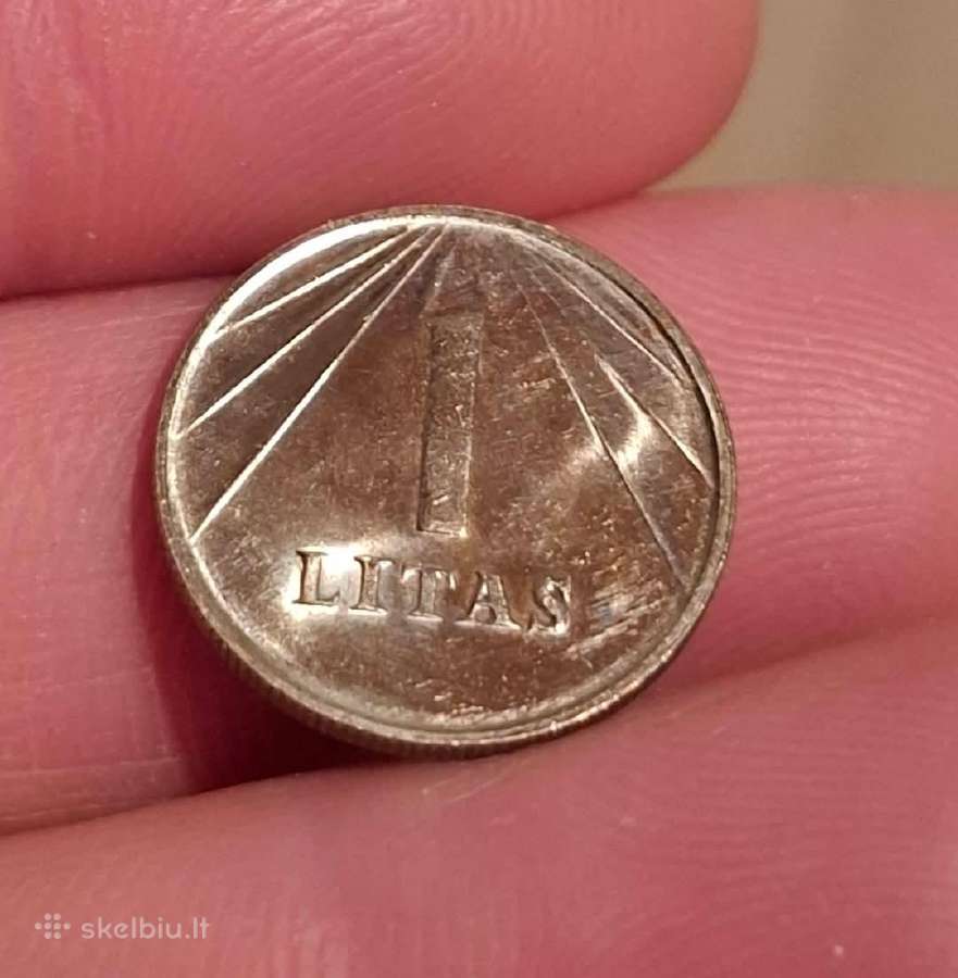 1991 litų ir centų rinkinys - nuotraukos Nr. 2