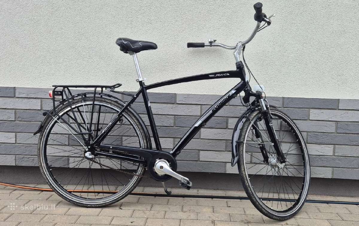 Tvarkingas ir patikimas Evobike Urbano 7005 Alu