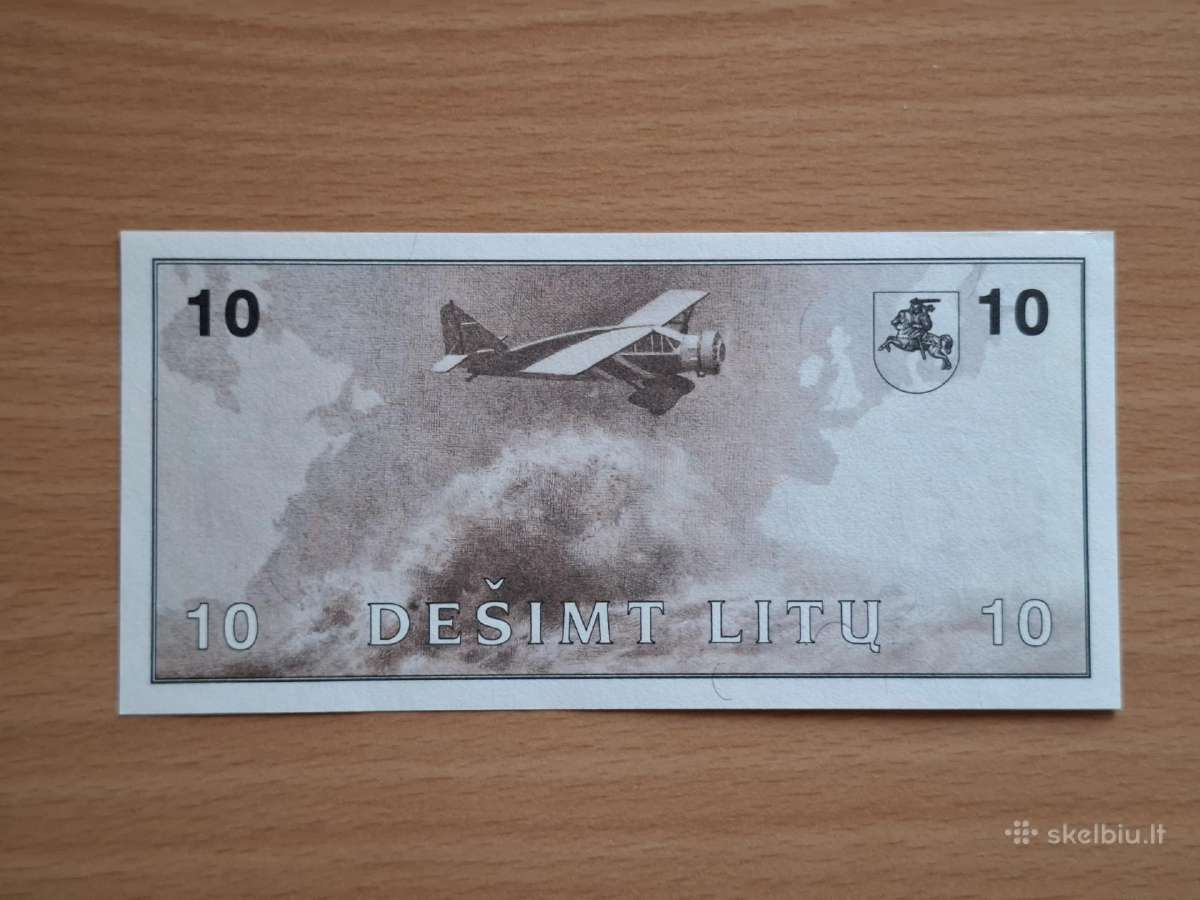 Litų banknotai - nuotraukos Nr. 2
