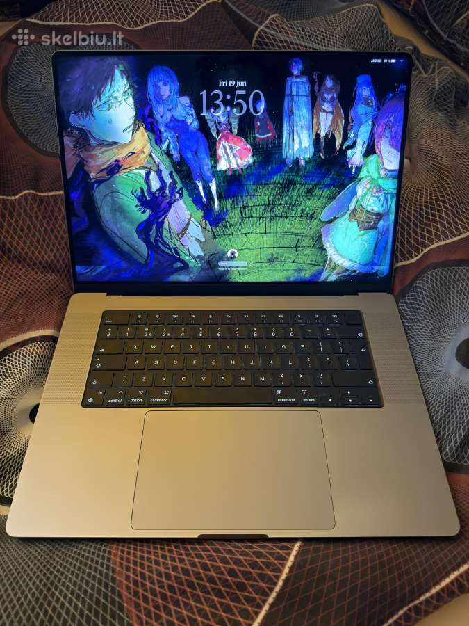 MacBook Pro 16" M1 Pro 16gb/512gb - nuotraukos Nr. 2