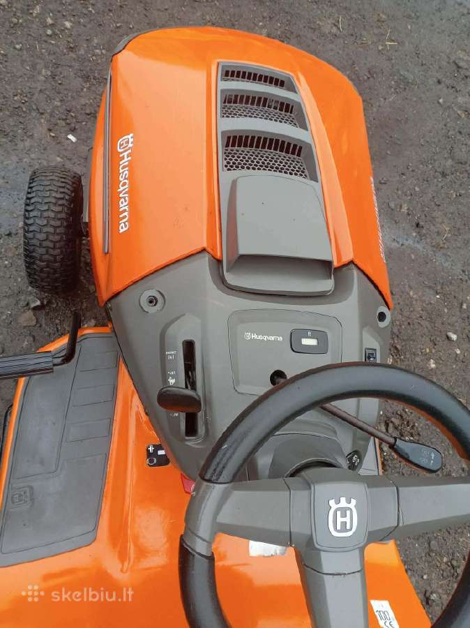 Husqvarna Ct126 vejos traktoriukas - nuotraukos Nr. 2