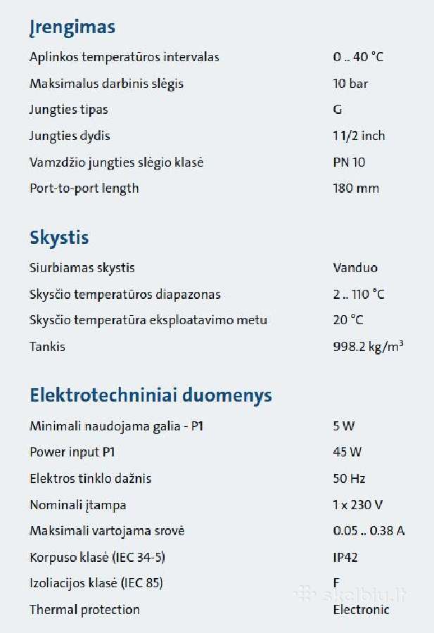 Cirkuliacinis siurblys Alpha2 L 25-60 180 - nuotraukos Nr. 2