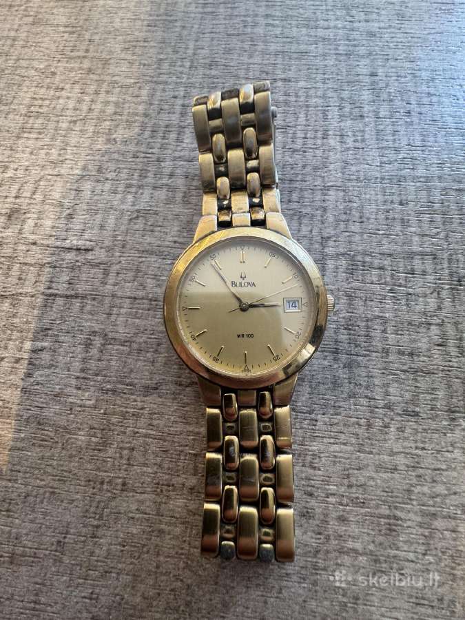 Bulova WR 100 kvarcinis laikrodis