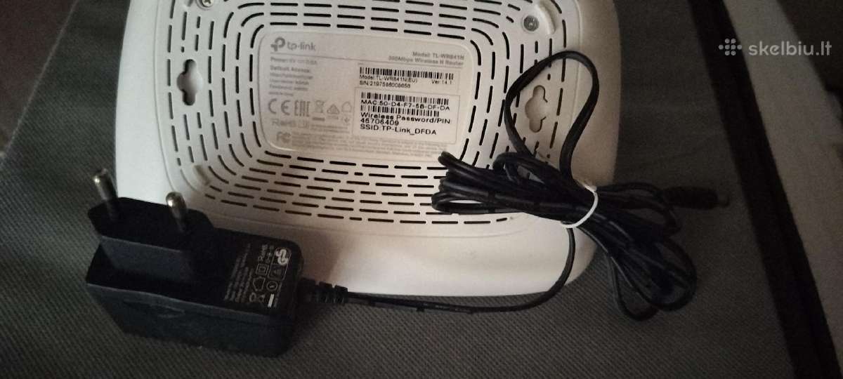 Tp Link WR-841n - nuotraukos Nr. 3