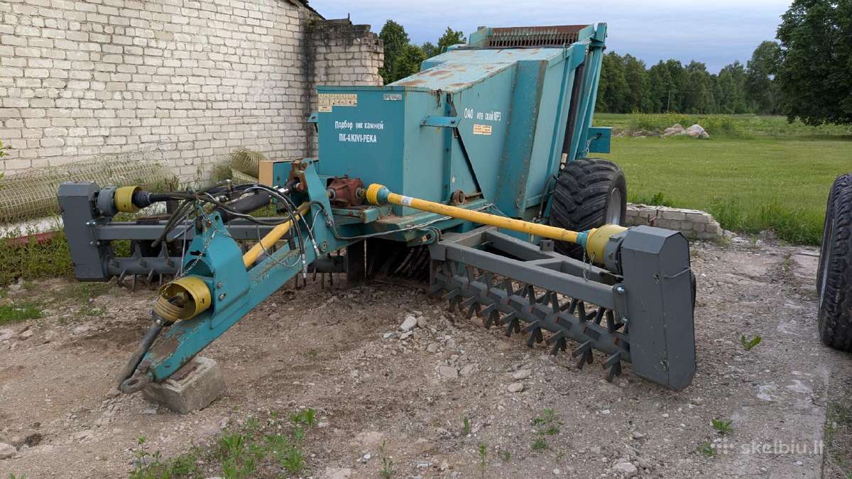 Kivi-peka Pk-4 akmenų rinktuvas