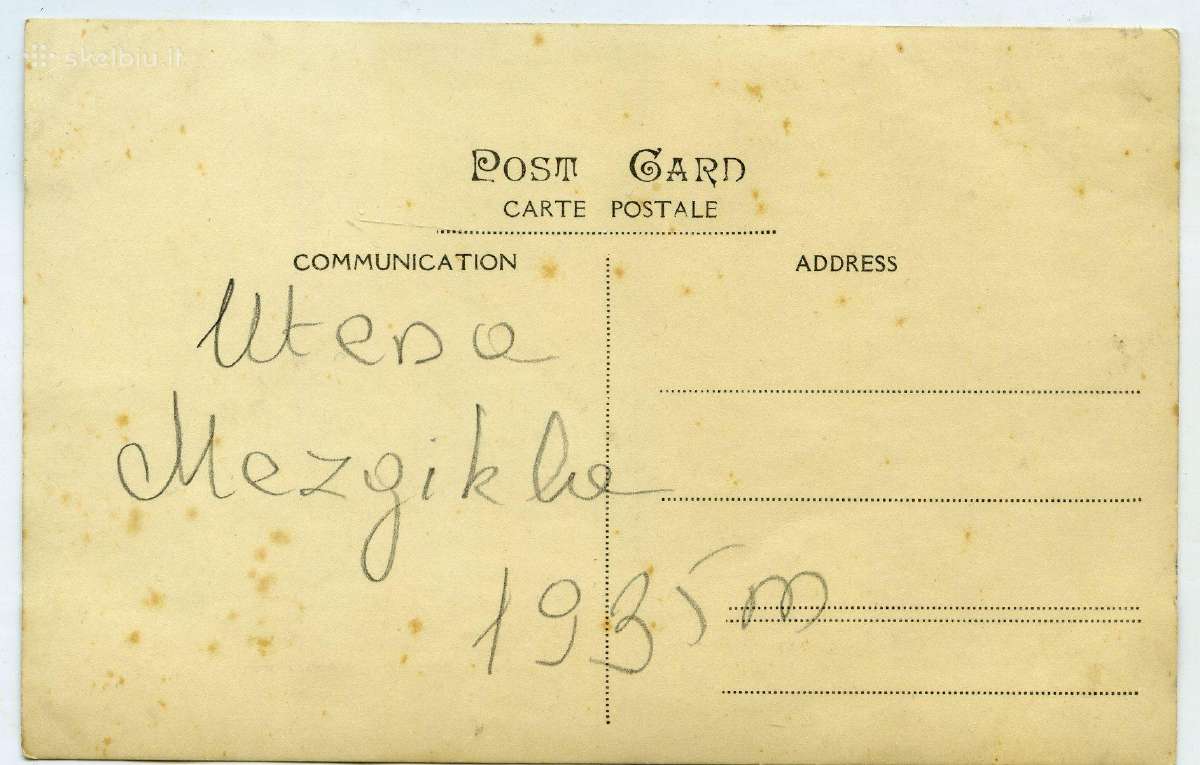 Fotografija Utena mezgykla 1935 m. - nuotraukos Nr. 2