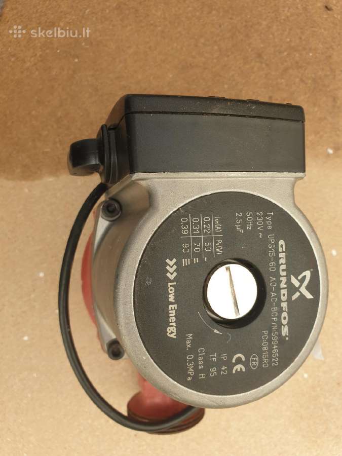 Cirkuliacijos siurblys Grundfos Ups 15-60