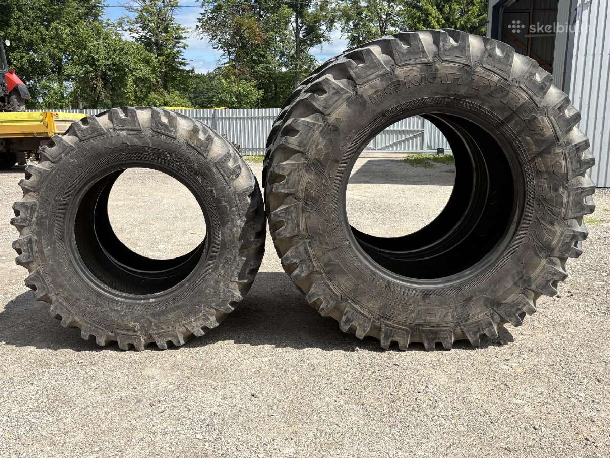 650/75r38 540/70r30 Nokian Tractor King padangos - nuotraukos Nr. 5