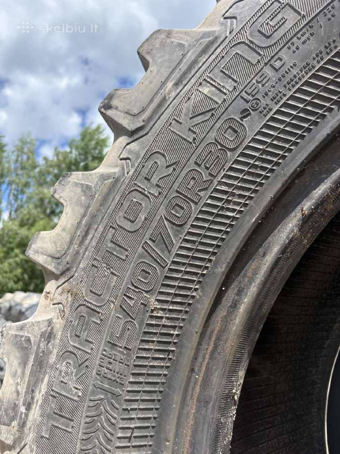 650/75r38 540/70r30 Nokian Tractor King padangos - nuotraukos Nr. 15