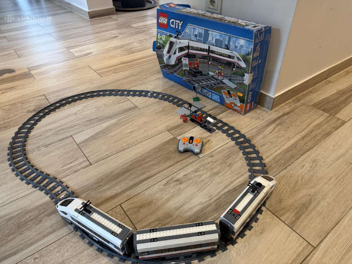 Lego City greitasis traukinys 60051 - nuotraukos Nr. 4