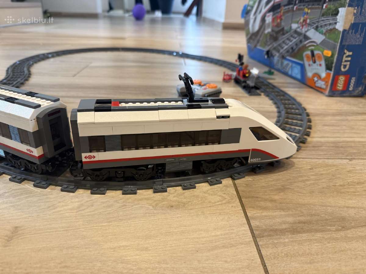 Lego City greitasis traukinys 60051 - nuotraukos Nr. 5