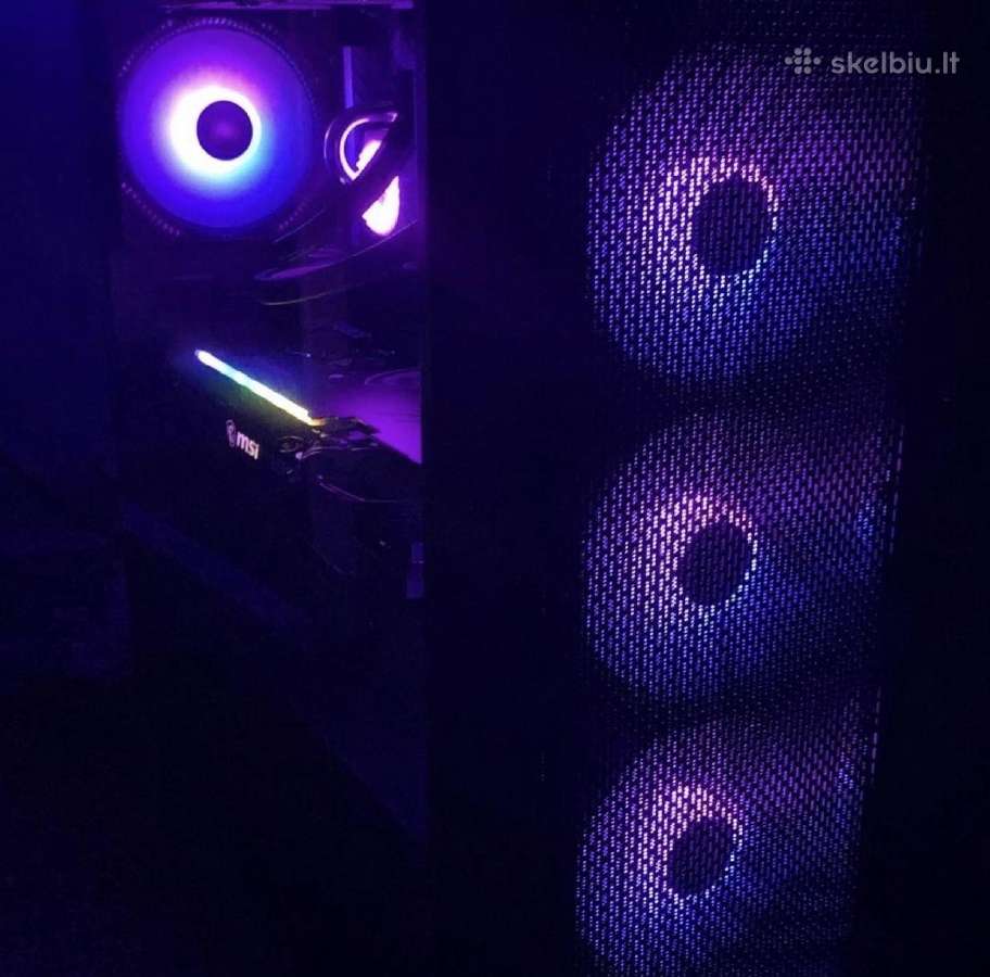 Parduodu kompiuterį dalimis i7-10700kf, Ddr4 3600