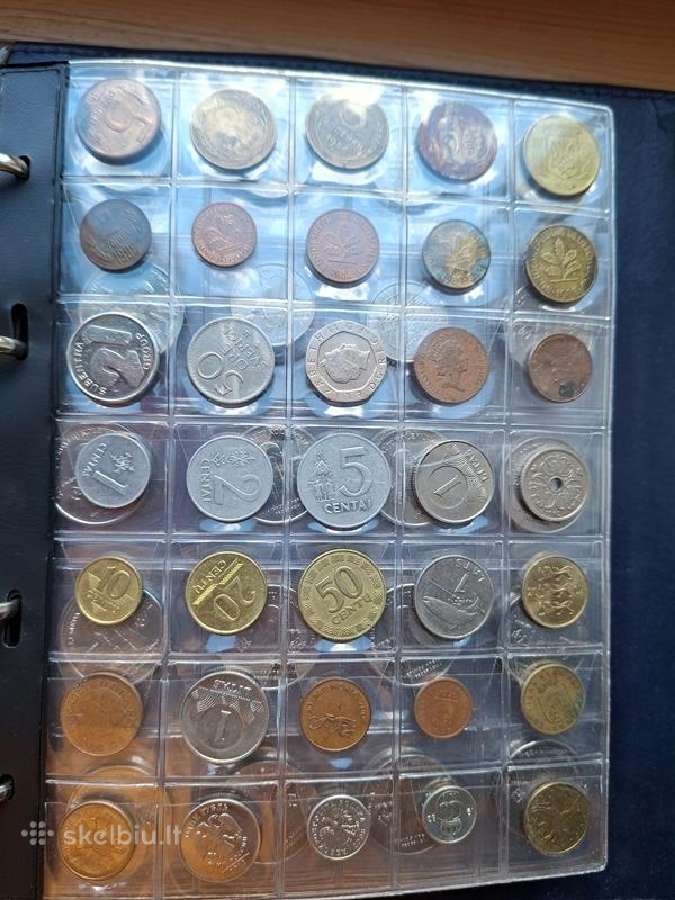 Mix albumas su 370 vnt. monetu - nuotraukos Nr. 2