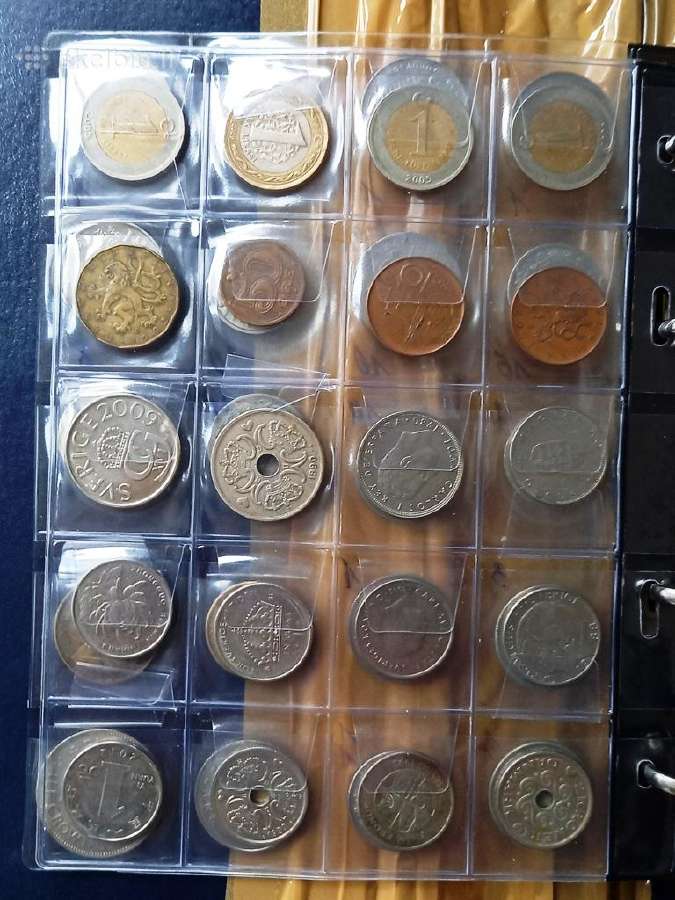 Mix albumas su 370 vnt. monetu - nuotraukos Nr. 9